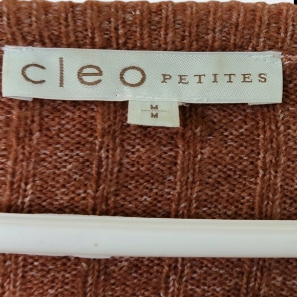 CLEO PETITES WOMENS MEDIUM SWEATER - Picture 6 of 6